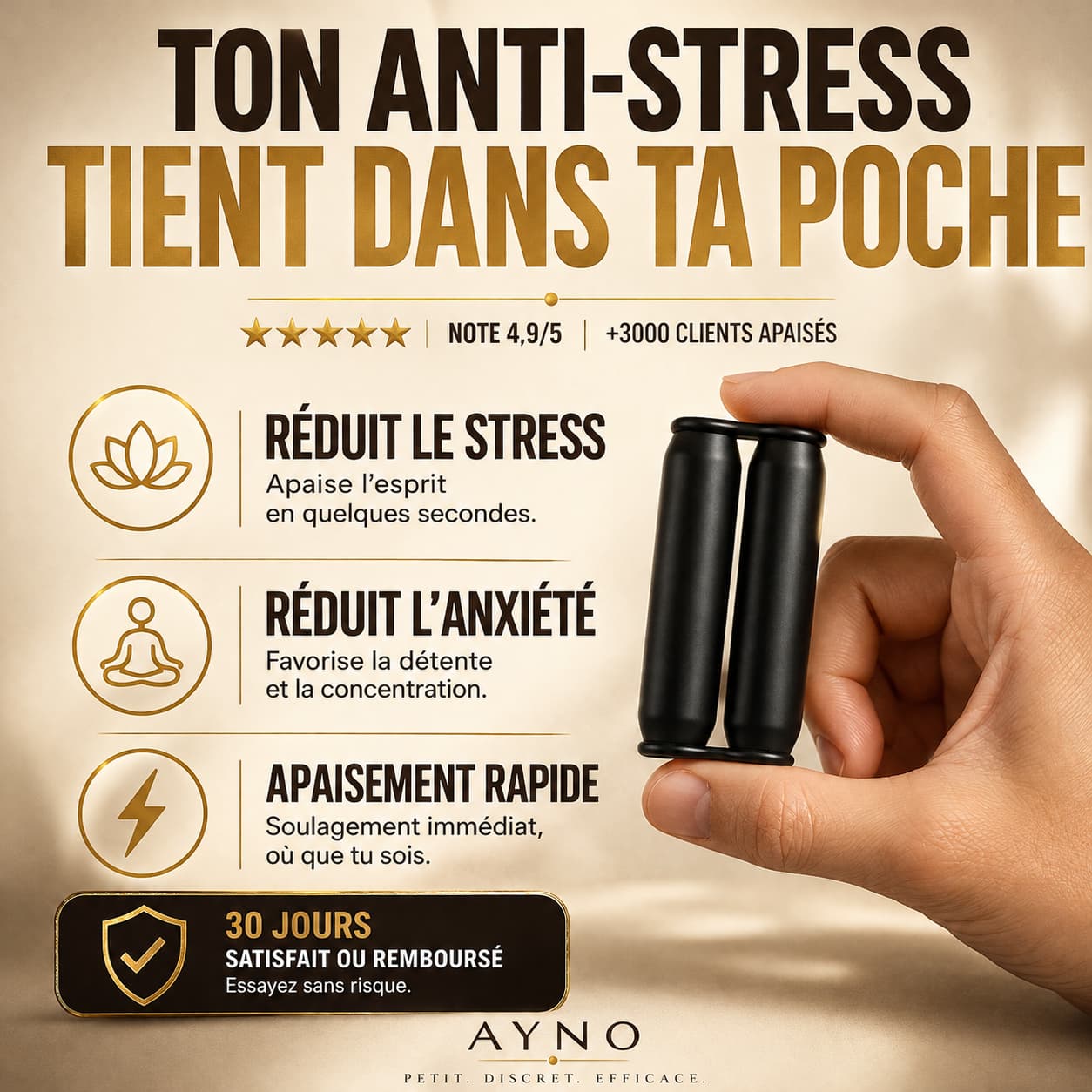 AYNO — Le Roller Anti-Stress Silencieux